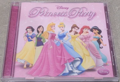 DISNEY - PRINCESS PARTY - ARIEL - CINDERELLA - BELLE - SNOW WHITE  - CD - image 1 of 2