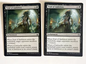 Trial of Ambition (2) Amonkhet quasi nuovo MTG Magic the Gathering - Foto 1 di 1