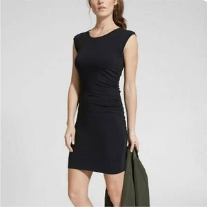 Athleta Carefree Tee Sleeveless Stretch Pima Cotton Modal Jersey Knit Dress, S - Picture 1 of 9