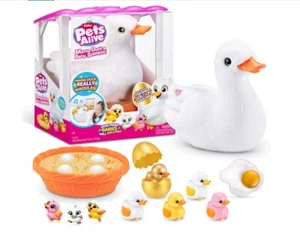 NUEVO Mascotas Vivas Mamá Pato Sorpresa Por ZURU, 4 Huevos, 10+ Sonidos, Caminar - Imagen 1 de 1