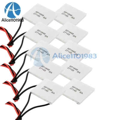 1-10PCS TEC1 27145 SP1848 Thermoelectric Heatsink Cooler Peltier Plate Module - Image 1 of 4