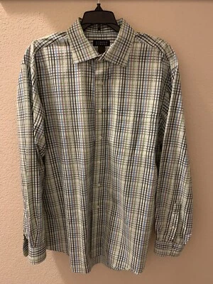 Camisa Harold Powell manga larga abotonada para hombre talla grande L Foto 1 de 4