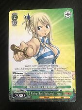 Weiss Schwarz Fairy Tail Wizard, Lucy FT/EN-S02-029 MINT Condition!! A