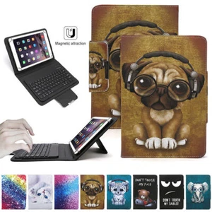 For Telstra Enhanced Tablet 10.1" Tablet Keyboard Leather Stand Fold Case Cover - Picture 1 of 20