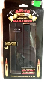AR-15 theme Cell phone case I phone 5 -black new old stock - Picture 1 of 3