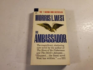 THE AMBASSADOR by Morris L. West, Paperback 1966 1st Dell Printing, B259 - Picture 1 of 3