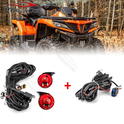 For Yamaha YXZ1000R LED Legal Turn Signal Light Horn Kit+Fan Override Switch Kit - Image 1 of 4