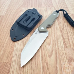 Civivi Kepler Fixed Knife 4.5" Stainless Full Tang Blade Tan G10 Handle C2109B - Picture 1 of 17