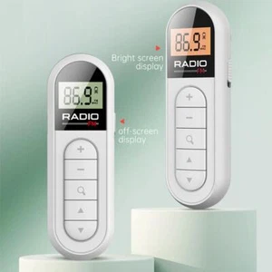 Mini Digital Portátil Bolsillo LCD Radio FM Estéreo Recargable -USB Bonito - Imagen 1 de 10