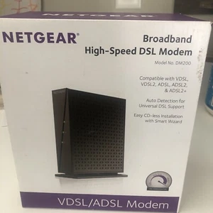 NETGEAR Broadband High-Speed DSL Modem VDSL/ADSL (DM200)NEW sealed - Picture 1 of 2