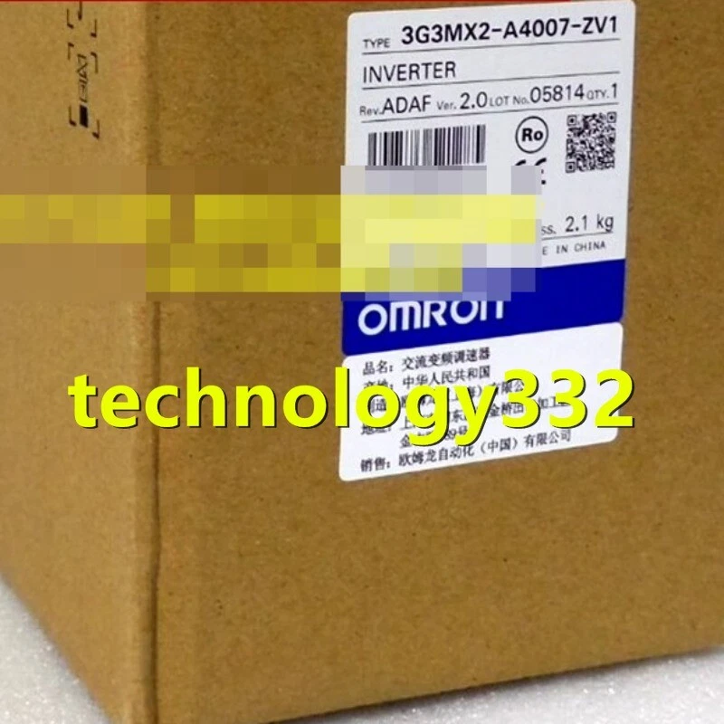1PC NEW Omron 3G3MX2-A4007-ZV1 1.5KW inverter Fedex or DHL #CL - Image 1 of 1