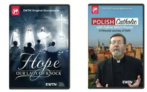 POLISH CATHOLIC & HOPE OUR LADY OF KNOCK: NEW FROM EWTN 2-DVD COMBO DVD - Foto 1 di 1