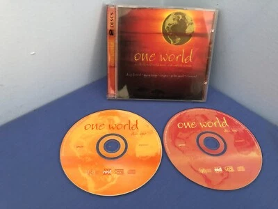 One World - A Collection Of World Music And Ambient Sounds - 2 x CD 2000 Aus - image 1 of 3