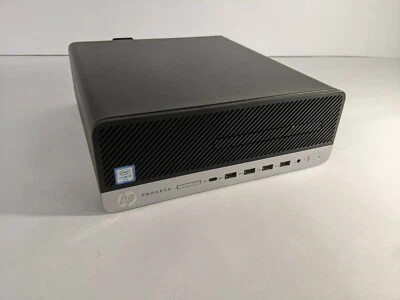 HP ProDesk 600 G3 SFF | i3-6100 3.70GHz | 8GB RAM | 500GB HDD | Windows 10 Pro - Image 1 of 4