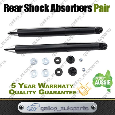 2 Rear Shock Absorbers for Holden Commodore VT VX VY VZ  Sedan 1997 - 2006 - image 1 of 4