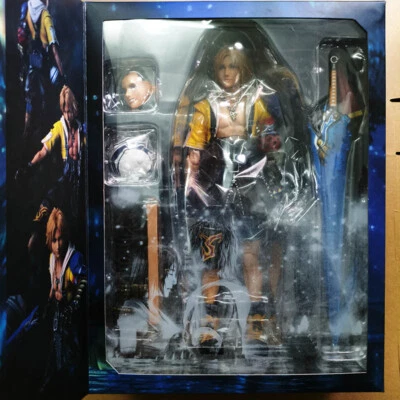 Play Arts Kai Tidus Final Fantasy X 10" Action Figure Square Enix Official - Image 1 of 4