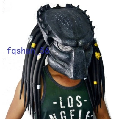 NUEVO Aliens Vs Predator Máscara Cosplay Accesorios Látex Tocado Casco Regalos de Navidad Foto 1 de 4