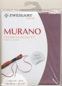 Zweigart Precut Murano Evenweave 32Ct/12.6St 48x68cm Plum #3984 - Bild 1 von 1