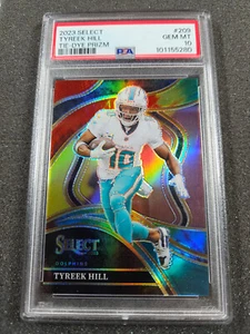 🌟2023 Panini Select #209 Tyreek Hill Tie-Dye Prizm JERSEY#10/25 PSA 10 Dolphins - Picture 1 of 2