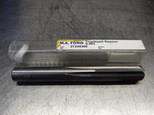 M.A. Ford TrueSize 0.4930" Carbide Reamer 0.4700" Shank 27249300 (LOC1133A) - Bild 1 von 5