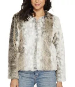 TAVIK Women’s Faux Fur Cardigan Coat Jacket Fully Lined Pockets Size Large NWT - Picture 1 of 13