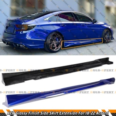 ACR Still Night Pearl Direct Add On Side Skirt Extensions For 18-22 Honda Accord - Image 1 of 4