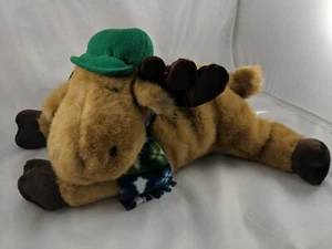 Peluche Chosun Alce Ciervo Alce 16 Pulgadas Sombrero Verde Peluche Juguete - Imagen 1 de 10