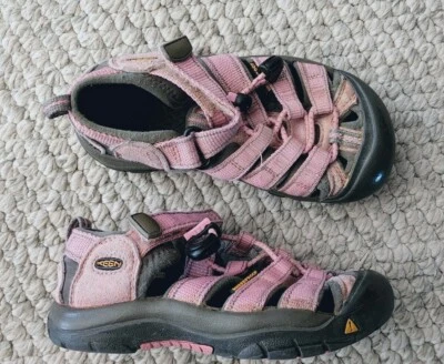 Sandálias esportivas KEEN Newport H2 rosa criança pequena tamanho 11 - Imagem 1 de 4
