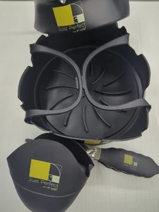 Just Perfect by Voila Air Fryer Silikoneinlagen zwei Größen mit Halter und Zange  - Bild 1 von 6