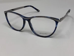 MIZYAKE MZ4412 Eyeglasses Frame Japan 53-15-135 Gunmetal/Blue Marble TY76 - Picture 1 of 8