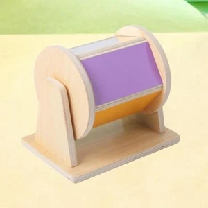 Rotating Toy Drum with Mirror Rolling Drum for Infant 2 Years Old Children - Picture 1 of 5