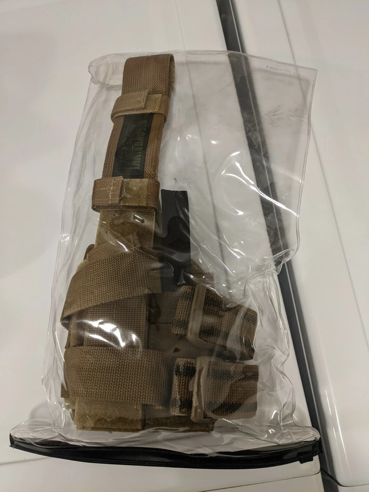 Funda Blackhawk Drop Leg M9a1 táctica derecha o derecha Beretta edición militar coyote Foto 1 de 2
