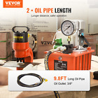 VEVOR Electric Hydraulic Pump, 10000 PSI 750W 110V 488 in³/8L Capacity, Single A