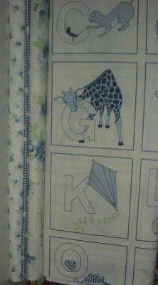 TELA ACOLCHADA 4 YDS RJR So Sweet So Soft en Azul (CONJUNTO con Panel) Foto 1 de 2