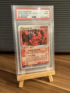 Pokemon Ex Dragon Holo Magcargo EX 95/97 PSA 9 Mint 2003 - Bild 1 von 1