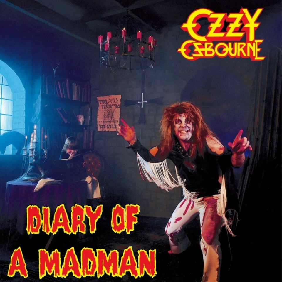 OZZY OSBOURNE Diary of a Madman BANNER HUGE 4X4Ft Tapestry Fabric Poster flag - Image 1 of 2