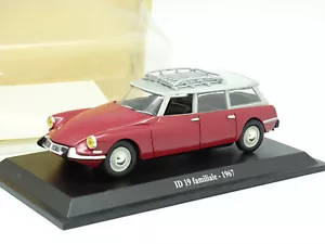 Universal Hobbies Presse 1/43 - Citroen DS ID 19 Break Familiale 1967 Rouge - Bild 1 von 1