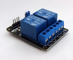5 V 2-Kanal Relais Board Modul Arduino Raspberry Pi ARM AVR PIC - Bild 1 von 6