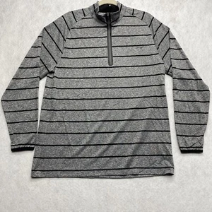 Greg Norman for Tasso Elba 1/4 Zip Golf Pullover Mens Med Attack Life Play Dry - Picture 1 of 13