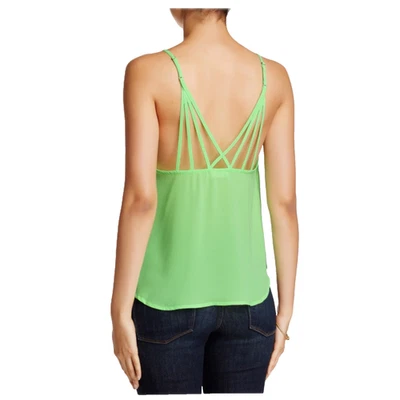 Tanque traseiro Lush Lattice, limão neon (verde), médio-novo com etiquetas- - Imagem 1 de 2