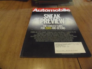 Automobile Magazine June 2008, 2009 Sneak Preview Cover, - Imagen 1 de 1
