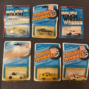 6 Oldtimer 1979 1980 Kidco Tough Wheels Autos 1965 Corvette, 1963 1953 Neu - Bild 1 von 11
