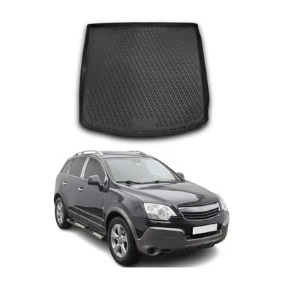 OMAC Cargo Mats Liner for Saturn Vue 2008-2010 Waterproof TPE Black - Image 1 of 4