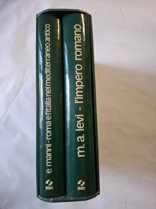2 VOLUMI: ROMA E L'ITALIA NEL MEDITERRANEO ANTICO E L'IMPERO ROMANO Edizioni SEI - Foto 1 di 11