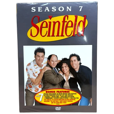 Seinfeld Season 7 DVD Box Set Volume 6 Collectible Comedy Series Complete - Image 1 of 4