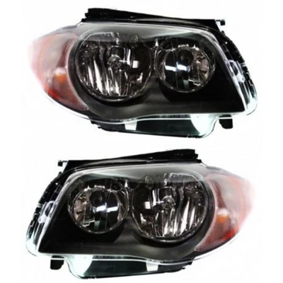 Par de faros laterales de conductor y pasajero DOT para BMW 120i 2008-2012 Foto 1 de 4