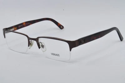 Versace Eyeglasses VE1184 1269 Brushed Brown, Size 53-18-140 - Image 1 of 4