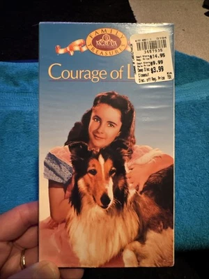 Courage of Lassie, VHS, Elizabeth Taylor, Frank Morgan, Tom Drake. - Image 1 of 3