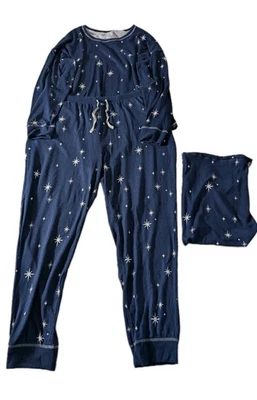 Conjunto de pijama para mujer SONOMA Goods for Life, talla XXL, estrella azul, nuevo Foto 1 de 4