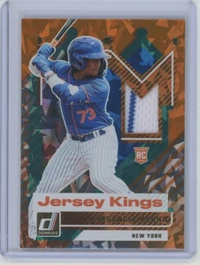 Luisangel Acuna Jersey Kings Orange Ice 2025 Donruss #JK-LA - Picture 1 of 2